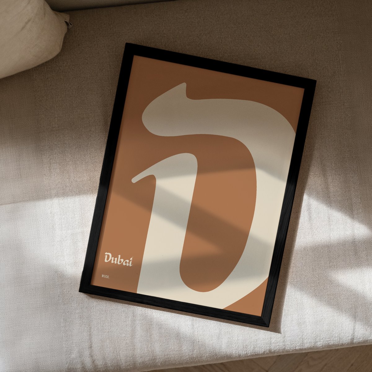 Poster von D von Dubai | WIJCK.